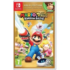 Mario + Rabbids Kingdom Battle Gold Edition Nintendo Switch Físico Foto  mini 1