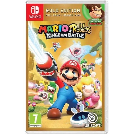 Mario + Rabbids Kingdom Battle Gold Edition Nintendo Switch Físico Foto 1