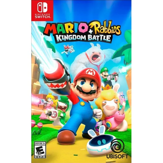 Mario + Rabbids Kingdom Battle Switch Midia Fisica Foto 1