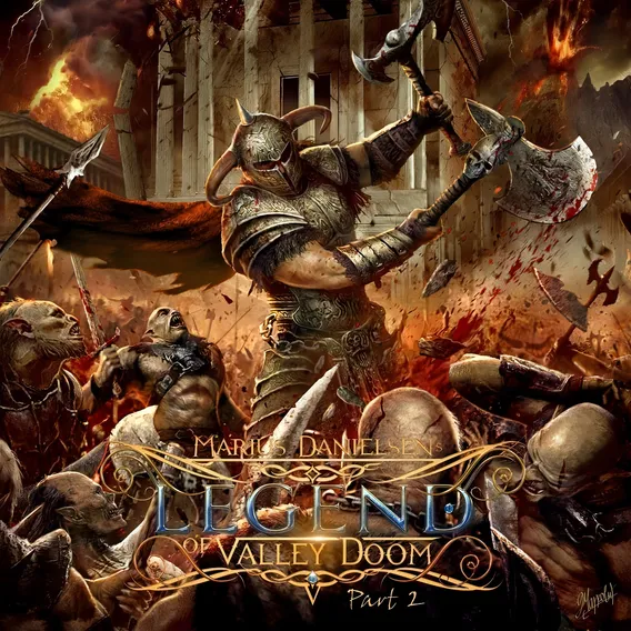 Marius Danielsen - Legend Of Valley Doom Part 2 Cd Lacrado Foto 1