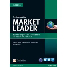Market Leader 3Rd Edition Extra - Course Book/Practice File Flexi A Pre-Intermediate, de Cotton, David. Market Leader Editorial Pearson English, capa mole em inglês, 2015 Foto  mini 1