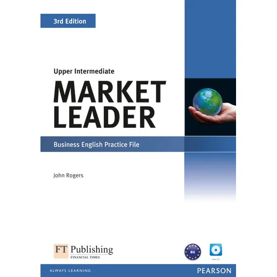 Market Leader 3Rd Edition Upper Intermediate Practice File & Practice File CD Pack, de Rogers, John. Market Leader Editorial Pearson English, capa mole em inglês, 2011 Foto 1