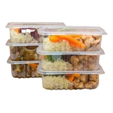 Marmita Descartável Embalagem Freezer Micro Ondas 400ml 10u Foto mini 1