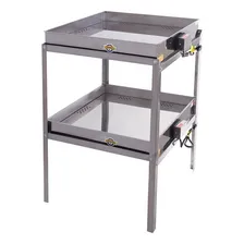 Marmiteiro Elétrico Duplo Para 24 Marmitas Marchesoni Cor Inox 220 Volts Foto mini 1