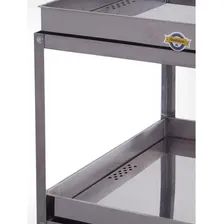 Marmiteiro Elétrico Duplo Para 24 Marmitas Marchesoni Cor Inox 220 Volts Foto mini 3