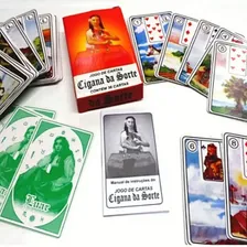 Marselha Baralho Cigano Da Sorte Tarot C/manual Iniciante Foto mini 4
