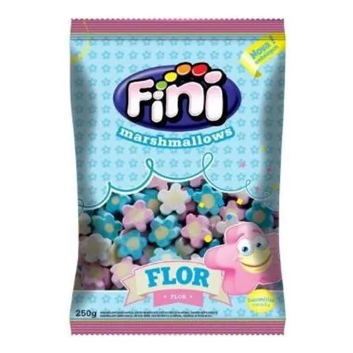 Marshmallow Fini Flor 250g Foto 1