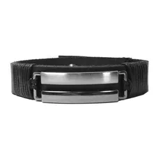 Marshop Pulseira Masculinas De Couro Legítimo Luxo Fecho Pino Foto mini 4