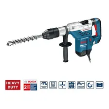 Martelete Bosch Professional GBH 5-40 DCE azul com 1150W de potĂȘncia 220V Foto mini 4