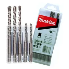 Martelete Combinado Hr 2470 Ponteira+talhadeira+broca Makita Cor Azul 220V Foto mini 4