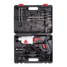 Martelete eletropneumĂĄtico Skil 1859 vermelho e preto com 750W de potĂȘncia 220V Foto mini 2