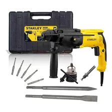 Martelete Furadeira Impacto 800w Shr263k Stanley Com Cor Amarelo 220v Foto mini 1