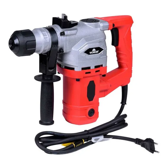 Martelete Perfurador Rompedor Impacto Sds Plus 900w Worker Foto 1