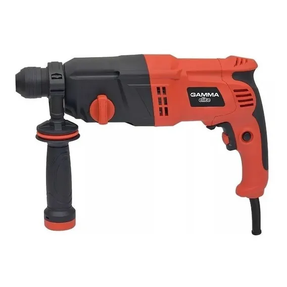 Martelete Rotativo Rompedor 900w Gamma Hg1921br2 Cor Preto e Laranja 110V Foto 1