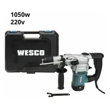 Martelete Sds Plus 1050w Wesco Ws3162k Cor Esverdeado 220V Foto mini 4