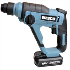 Martelete Sds Plus 18v Bateria 2.0ah Ws2940k2 Wesco Foto mini 2