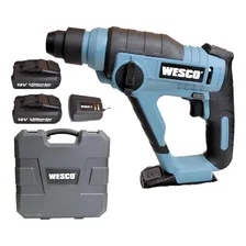 Martelete Sds Plus 18v Bateria 2.0ah Ws2940k2 Wesco Foto mini 1