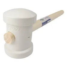 Martelo Azulejista Borracha Brasfort Grande Branco 7877 Foto  mini 1