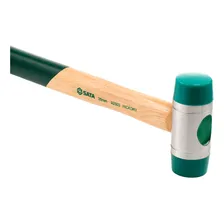 Martelo Borda Plastica Cabo Madeira 35mm Sata St92503sc Foto mini 3