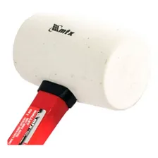 Martelo Borracha Branca 450g Cabo Fibra De Vidro Mtx 111969 Foto mini 2