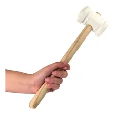 Martelo De Borracha Profissional P/ Azulejista Construçao Foto  mini 1