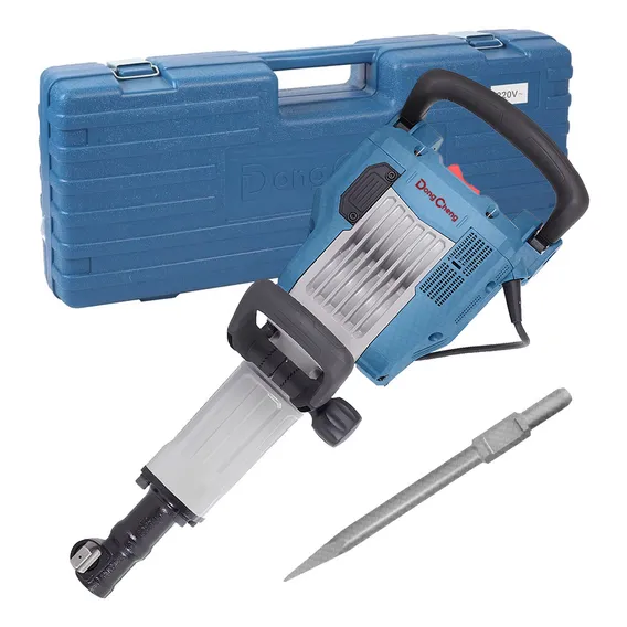 Martillo demolidor eléctrico Dongcheng Demolidor DZG16 Hexagonal 30mm azul 50Hzx60Hz 1.7kW 44.5J - 220V Foto 1