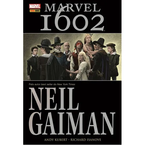 Marvel 1602, De Andy Kubert, Neil Gaiman. Editora Panini, Capa Dura Em Português, 2017 Foto 1