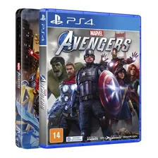 Marvels Avengers Steelbook Edition - Ps4 - Playstation - Edição de Colecionador - Física Foto mini 1
