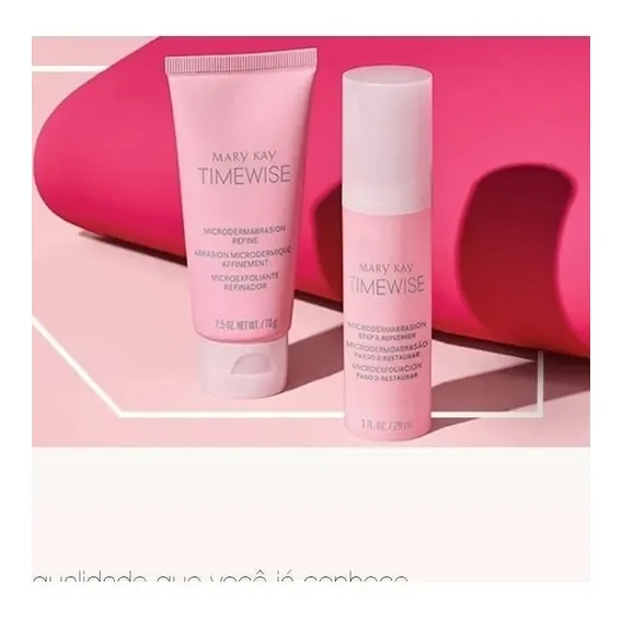 Mary Kay Kit Microdermobrasão Peeling De Cristal Em Casa Foto 1