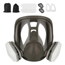 Máscara 6800 facial completa com máscara de filtro 5n11 com carvão ativo Foto  mini 1