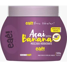 Máscara Açaí Com Banana 500g - Eaê! Cosméticos Foto  mini 1