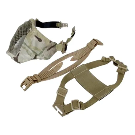 Mascara Airsoft Feasso Fja-122 Multicam Cor Areia/verde Foto 1