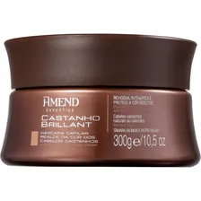 Máscara Amend Castanho Brilliant Realce Da Cor - 300g Foto  mini 1
