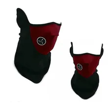 Mascara Balaclava Neoprene Motoqueiros Bike Militar Tática Cor Vermelho Foto mini 2