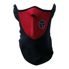 Mascara Balaclava Neoprene Motoqueiros Bike Militar Tática Cor Vermelho Foto mini 3