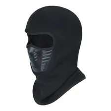 Mascara Balaclava Touca Ninja Sub Zero P/ Airsoft Paintball Cor Preto Foto  mini 1