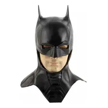 Máscara Batman Longa Látex Herói Liga Da Justiça 24h Foto mini 2