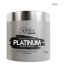 Mascara Black Platinum Cabelos Loiros Rofer Profissional Foto  mini 1