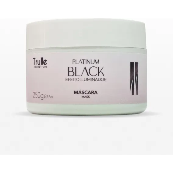 Máscara Black Platinum Trulle Cosméticos Professional 250g Foto 1