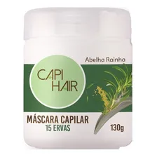 Máscara Capialar 15 Ervas Capi Hair Abelha Rainha 130g Foto  mini 1