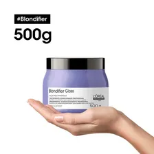 Máscara Capilar Blondifier Gloss 500g Loréal Professionnel Foto mini  3