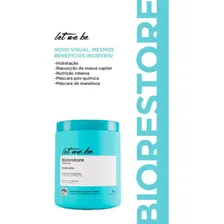 Máscara Capilar Hidratação Biorestore 1 Kg Let Me Be Foto mini 2