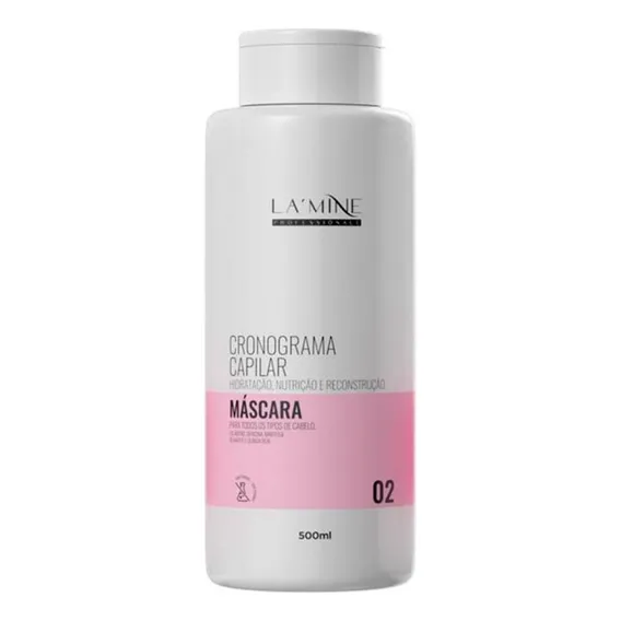 Máscara Capilar Lamine Cronograma Capilar 500ml Foto 1