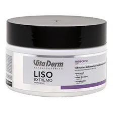 Máscara Capilar Liso Extremo 300g Vita Derm Foto  mini 1