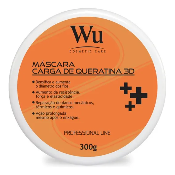 Máscara Carga De Queratina 3d Profissional - 300g Foto 1