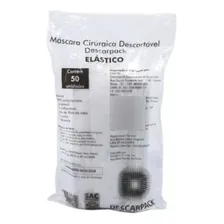 Máscara cirúrgica descartável Tripla Descarpack c/50 anvisa Foto mini  2