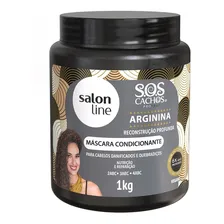 Máscara Condicionante Sos Cachos Arginina 1kg Salon Line Foto mini 2
