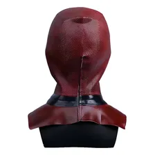 Mascara Cosplay Halloween Cosplay X-men Deadpool Mask Latex Foto mini 4