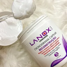 Máscara Cronograma Capilar Reconstrução Lanox Trihair 250g Foto mini 3