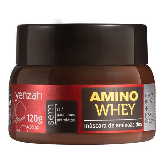 Máscara De Aminoácidos Yenzah Amino Whey Anti Queda 120g Foto 1